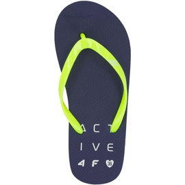 Pantofole per bambina 4F blu navy HJL20 JKLD001 31S