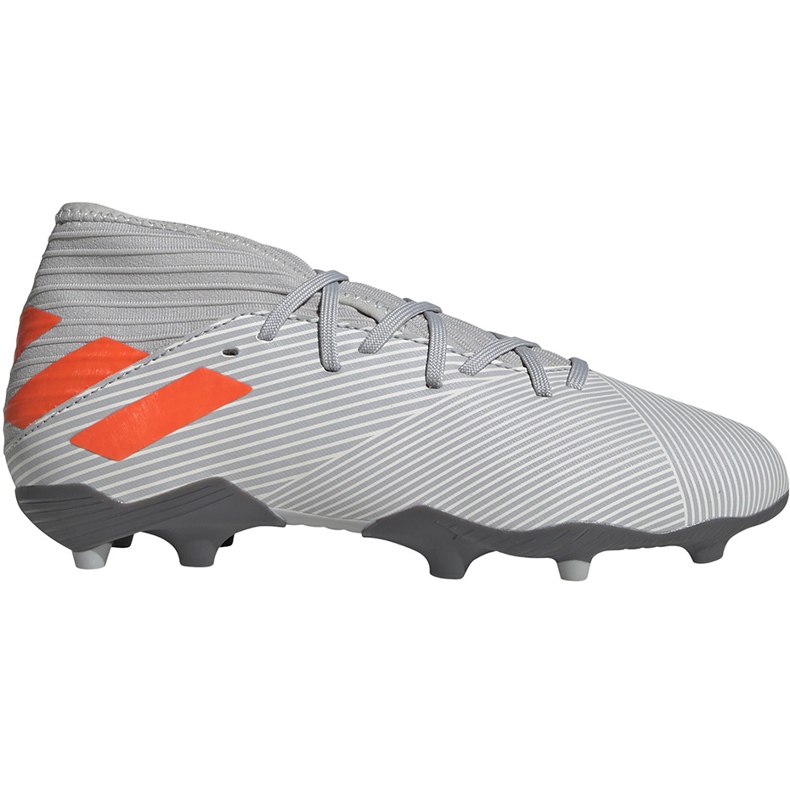 Scarpe da calcio Adidas Nemeziz 19.3 Fg Jr grigie EF8302 multicolore grigio