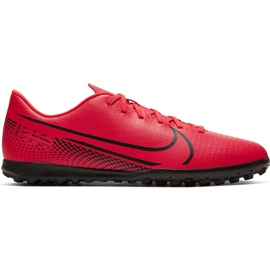 Nike Mercurial Vapor 13 Club Tf AT7999 606 scarpe da calcio rosso rosso
