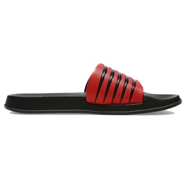 Pantofole da uomo 4F rosse H4L20 KLM001 62S nero rosso