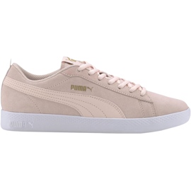 Scarpe da donna Puma Smash Wns v2 Sd rosa chiaro 365313 23