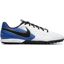 Scarpa da calcio Nike Tiempo Legend 8 Academy Tf AT6100 104 blu bianco