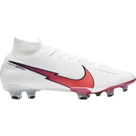 Nike Scarpe da calcio Mercurial Superfly 7 Elite Fg AQ4174 163 bianco bianco