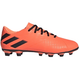 Adidas Nemeziz 19.4 FxG scarpe da calcio arancione EH0302 arancia arancia