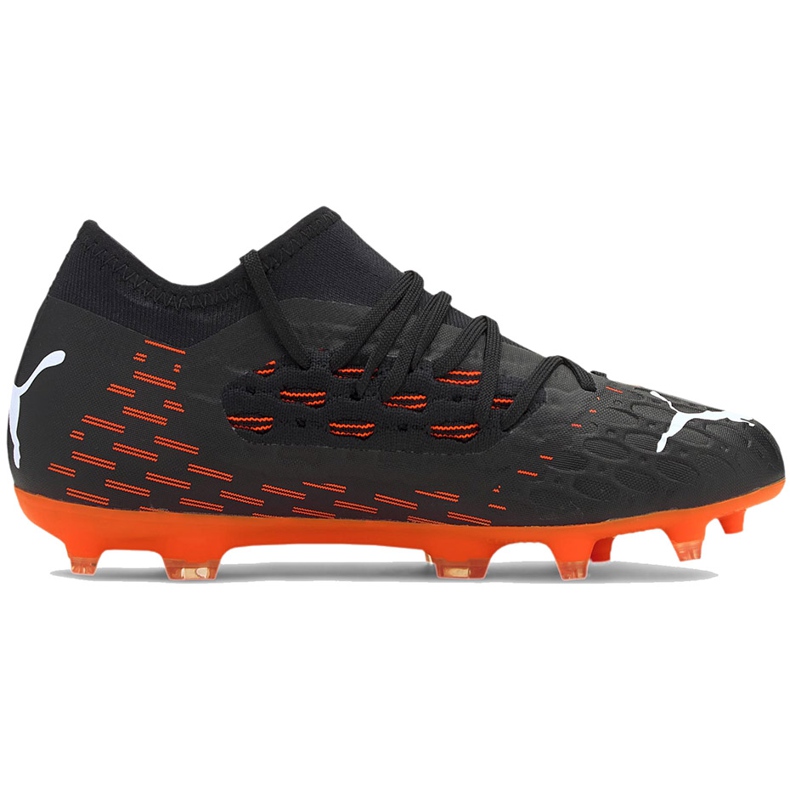 Scarpe da calcio Puma Future 6.3 Netfit Fg Ag Junior 106201 01 nero