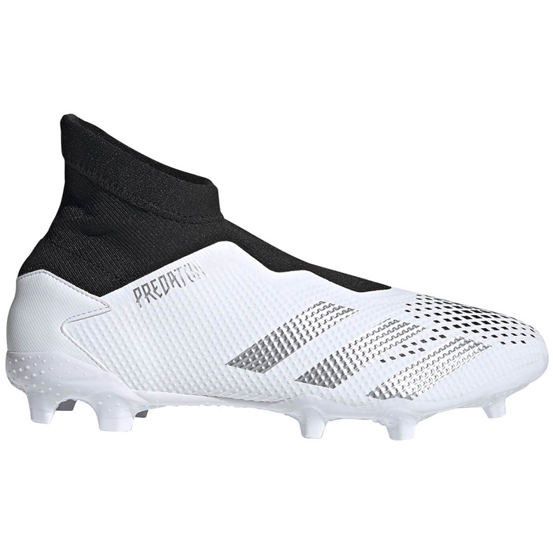 Scarpe da calcio Adidas Predator 20.3 Ll Fg FW9198 bianca bianca