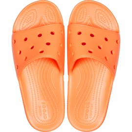 Pantofole da donna Crocs Classic Slide albicocca 206121 801 arancia