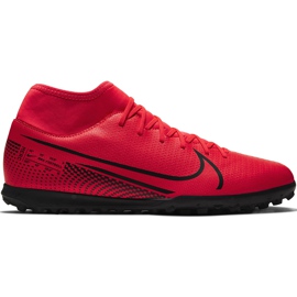 Nike Mercurial Superfly 7 Club Tf AT7980 606 scarpe da calcio rosso rosso
