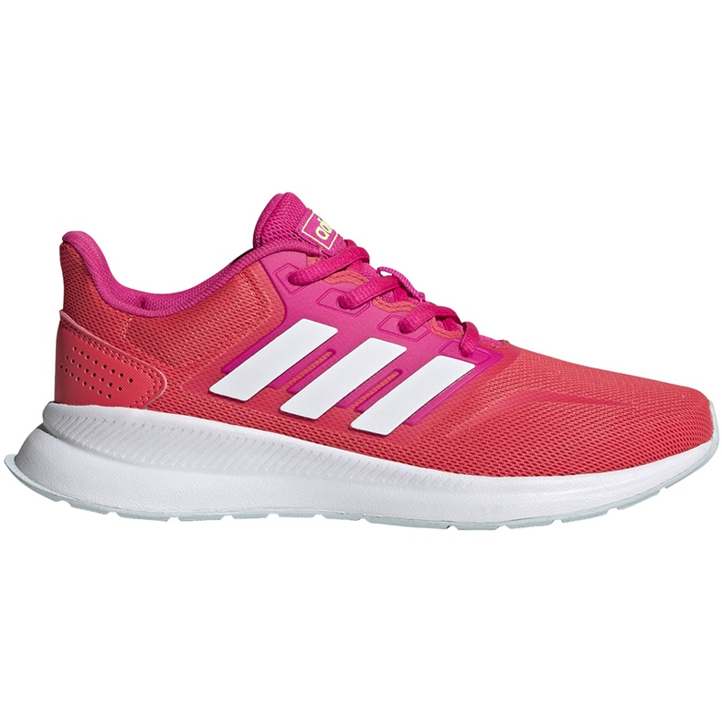 Adidas Runfalcon K scarpe da bambino rosso-rosa EG2550