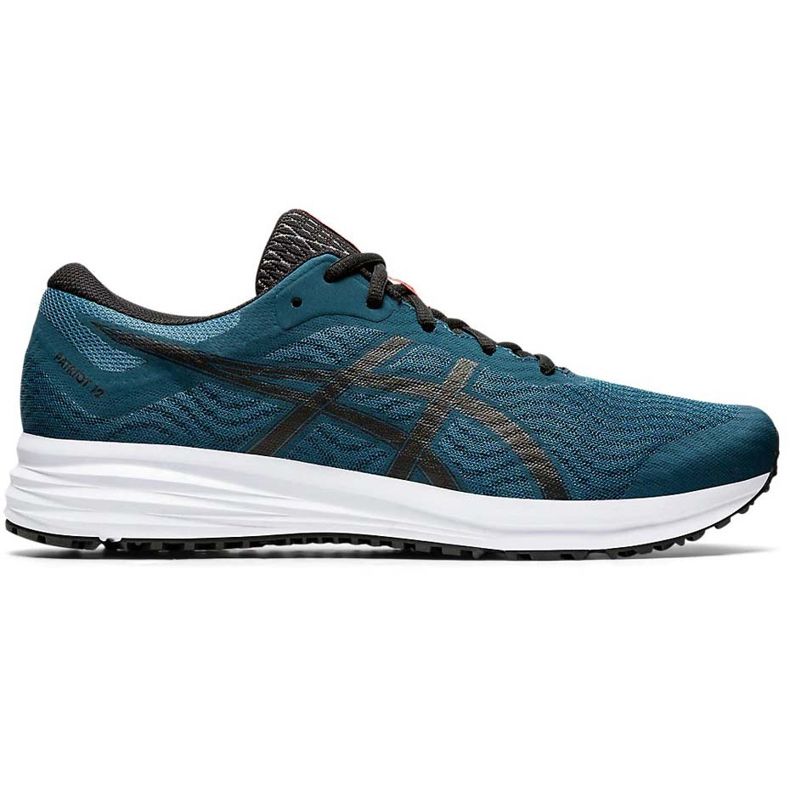 Scarpe da corsa da uomo Asics Patriot 12 blu 1011A823 401