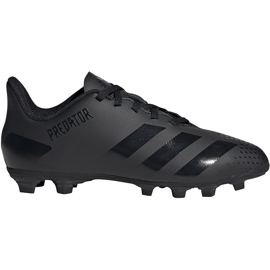 Scarpe da calcio Adidas Predator 20.4 FxG Jr EF1932 nero nero