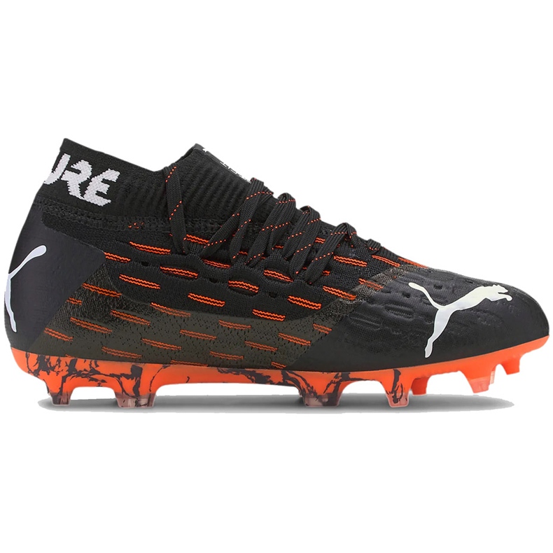 Scarpe da calcio Puma Future 6.1 Netfit Fg Ag Junior 106200 01 nero
