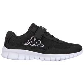 Kappa Follow K scarpe per bambini bianco e nero 260604K 1110