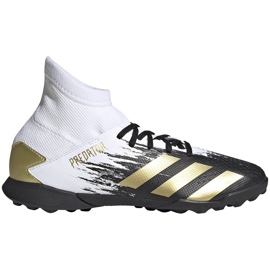 Scarpe da calcio Adidas Predator 20.3 Tf Junior FW9220 bianca