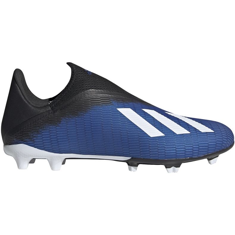 Scarpe da calcio Adidas X 19.3 Ll Fg blu-nere EG7178