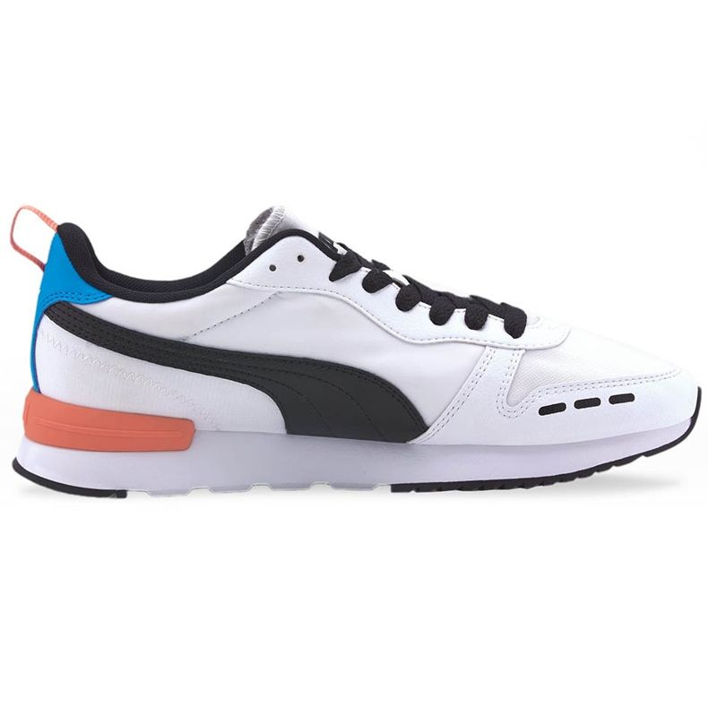 Scarpe da uomo Puma R78 Neon bianco 373203 02 bianca multicolore