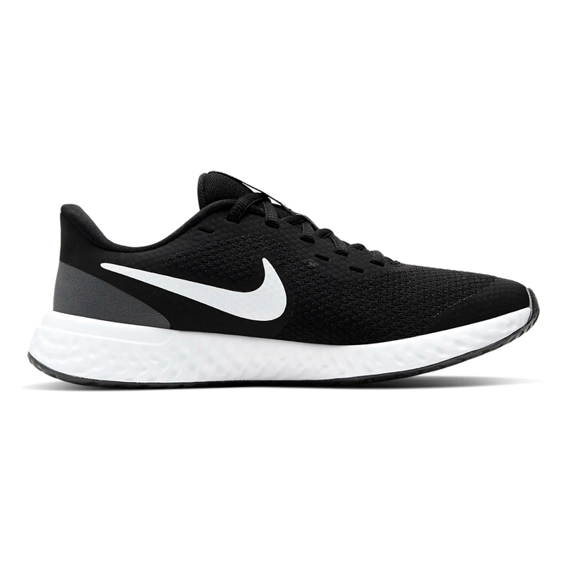 Nike Revolution 5 scarpe da corsa bianche e nere BQ5671 003 nero