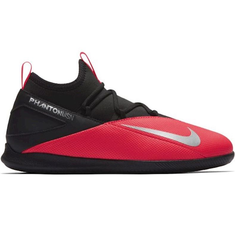 Nike Phantom Vsn 2 Club Df Ic Junior CD4072 606 scarpe da calcio rosso nero