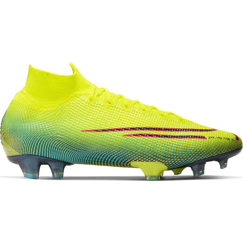 Nike Mercurial Superfly 7 Elite Mds Fg BQ5469 703 scarpa da calcio multicolore giallo