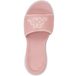 Pantofole Kappa Colleras donna rosa e bianco 242816 2110