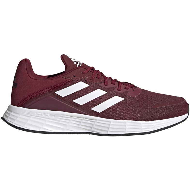 Scarpe running uomo adidas Duramo Sl bordeaux FW3217 rosso