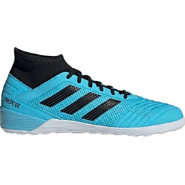 Scarpe da calcio adidas Predator 19.3 In blu F35615