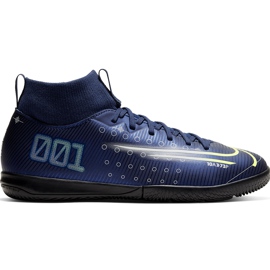 Scarpa da calcio Nike Mercurial Superfly 7 Academy Mds Ic Junior BQ5529 401 blu navy blu navy