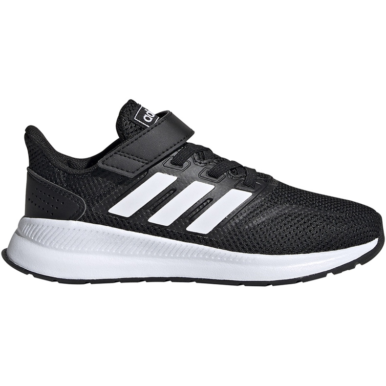 Adidas Runfalcon C scarpe da bambino nere e bianche EG1583 bianca nero
