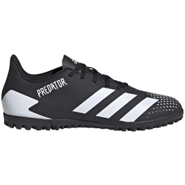 Scarpe da calcio Adidas Predator 20.4 Tf FW9205 nero nero