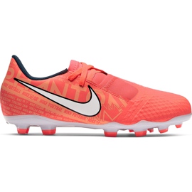 Nike Phantom Venom Academy Fg Jr AO0362 810 scarpe da calcio arancia arancia