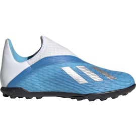 Scarpe da calcio Adidas X 19.3 Ll Tf Junior blu EF9123