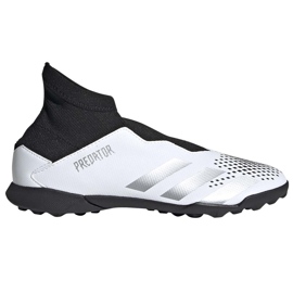 Scarpe da calcio Adidas Predator 20.3 Ll Tf Junior FW9211 bianca bianca