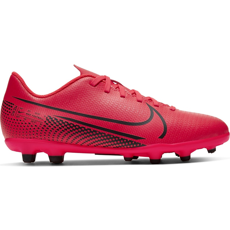 Nike Mercurial Vapor 13 Club FG / MG Junior AT8161 606 scarpe da calcio multicolore rosso