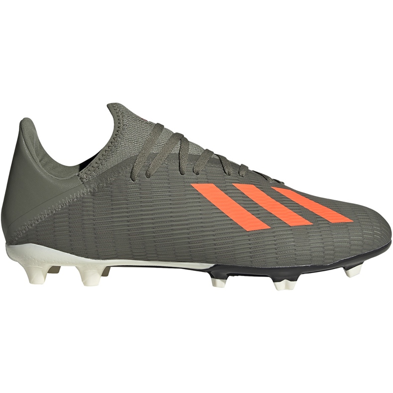 Scarpe da calcio adidas X 19.3 Fg verdi EF8365 verde grigio