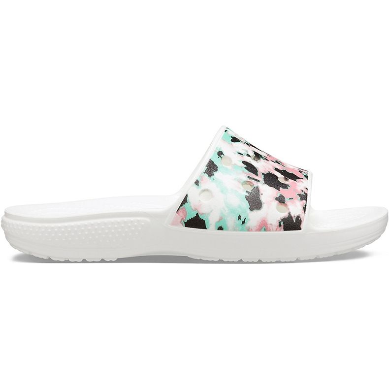 Crocs Classic Crocs Tie Dye Mania Slide 206481 928 . da donna bianca multicolore