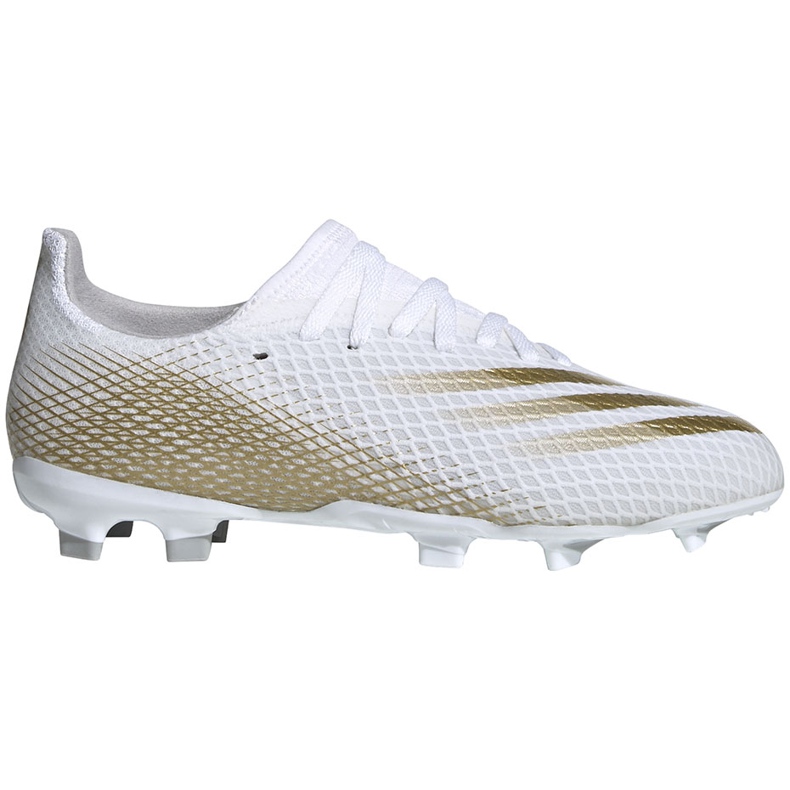Scarpe da calcio Adidas X GHOSTED.3 Fg Junior EG8210 bianca bianca