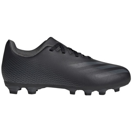 Scarpe da calcio Adidas X Ghosted.4 FxG Junior FW3546 nero nero