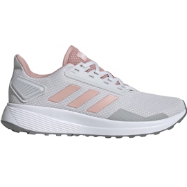 Adidas Duramo 9 scarpe donna grigio-rosa EG2938