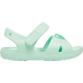 Sandali Crocs kids Sandalo classico con cinturino incrociato Ps neo mint 206245 3TI verde