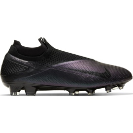 Nike Phantom Vsn 2 Elite Df Fg CD4161 010 scarpe da calcio viola nero