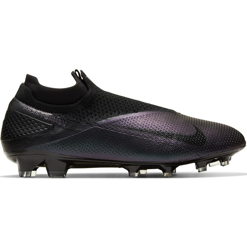 Nike Phantom Vsn 2 Elite Df Fg CD4161 010 scarpe da calcio viola nero