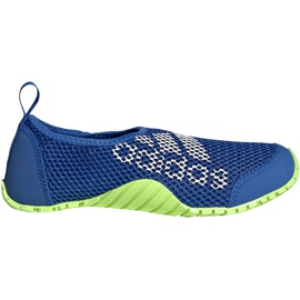 Scarpe da acqua per bambini Adidas Kurobe K blu-lime EF2239