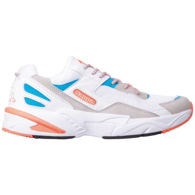Kappa Boiz scarpe uomo bianche e arancio 242857 1044 bianca blu arancia multicolore