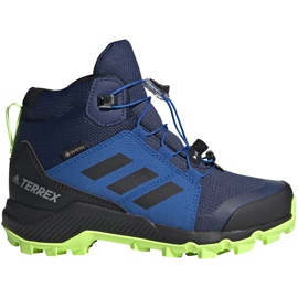 Scarpe da bambino Adidas Terrex Mid Gtx K EF2248 blu navy blu multicolore