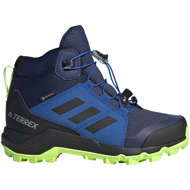 Scarpe da bambino Adidas Terrex Mid Gtx K EF2248 blu navy blu multicolore