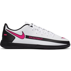 Scarpe da calcio Nike Jr Phantom Gt Club Ic CK8481 160 bianco bianco
