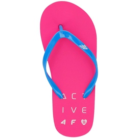 Ciabatte da bambina 4F fucsia HJL20 JKLD001 55S rosa