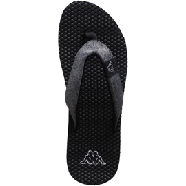 Kappa Cally ciabatte da donna nero-grigio 242834 1611
