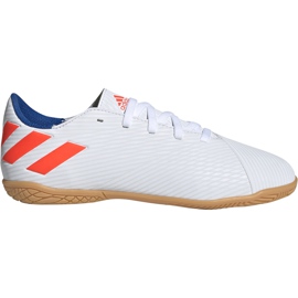 Scarpe da calcio Adidas Nemeziz Messi 19.4 In Jr bianche F99928 multicolore bianco