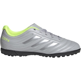 Scarpe da calcio Adidas Copa 20.4 Tf Jr EF8359 grigio grigio